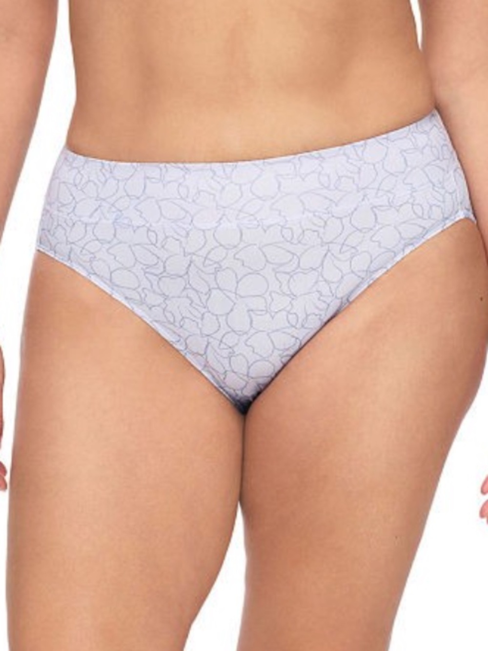 Warners Women's No Pinching No Problems Tailored Hi-Cut Panty 5138J Size M 11771